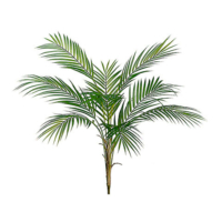 34 Inch Plastic Areca Palm Plant x9